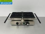 HCB RVS Kantelbare wafelijzer met timer 230V Horeca, Ophalen of Verzenden, Nieuw in verpakking