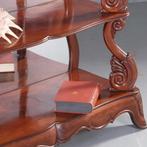 Stel van 2 museale wandtafels  gesigneerd No591038, Antiek en Kunst, Antiek | Meubels | Tafels, Ophalen of Verzenden