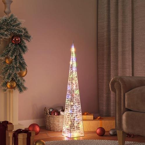 vidaXL Lichtkegel decoratief LED 90 cm acryl meerkleurig, Diversen, Kerst, Nieuw, Verzenden
