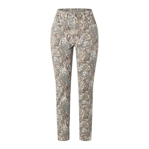 MAC • Mel jeans met paisley motief • 36, Kleding | Dames, Broeken en Pantalons, Bruin, Nieuw, Maat 36 (S), Verzenden