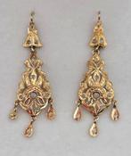 Oorbellen - 18 karaat Geel goud - 0.29ct. tw. Diamant, Nieuw