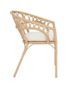Stapelbare Diningstoel Lenco Bamboo Look Wicker The Outsider, Tuin en Terras, Tuinstoelen, Verzenden, Nieuw