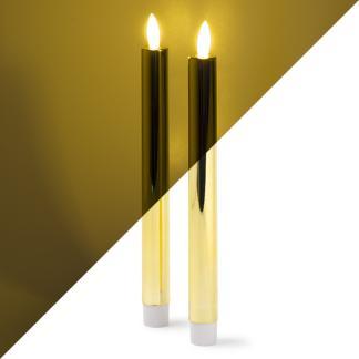 Led dinerkaars | Lumineo | 24.5 cm |, Huis en Inrichting, Woonaccessoires | Kandelaars en Kaarsen, Nieuw, Verzenden