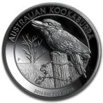 Kookaburra 5 oz 2016 - Proof &amp; High Relief, Postzegels en Munten, Munten | Oceanië, Zilver, Losse munt, Verzenden