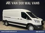 Ford Transit | 2.0 TDCI 130pk L3H2 Euro6 Airco | Navigatie |, Gebruikt, Euro 6, Wit, Dealer onderhouden