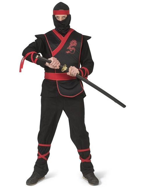 Ninja Nick Kostuum Man, Kleding | Heren, Carnavalskleding en Feestkleding, Nieuw, Ophalen of Verzenden