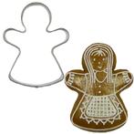 BrandNewCake Uitsteker Gingerbread Vrouw RVS 6,5cm, Hobby en Vrije tijd, Verzenden, Nieuw