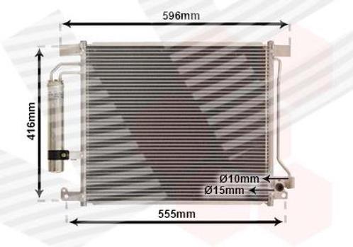 LUCHTCONDENSATOR VOOR NISSAN PULSAR 2014- 92100BA61A, Auto-onderdelen, Airco en Verwarming, Nieuw, Ophalen of Verzenden