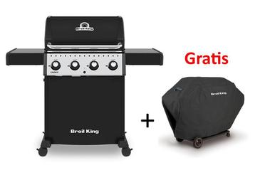 Broil King Crown 410 Gasbarbecue met Gratis Beschermhoes beschikbaar voor biedingen