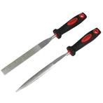 Benson Diamantvijl set - halfrond en plat - 120 grid - 17..., Ophalen of Verzenden, Nieuw