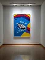 E. García - PALOMA EN LA FUENTE XL (NO RESERVE), Antiek en Kunst