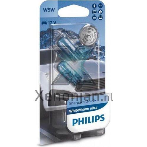 Philips W5W T10 WhiteVision Ultra (12961WVUB2), Auto-onderdelen, Verlichting, Verzenden