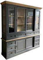 Buffetkast grijs – eiken interieur Eelde 225cm, Ophalen of Verzenden, Nieuw
