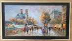 Christof Vevers (1962) - Les Quais ~ Notre Dame ~ Paris, Antiek en Kunst, Kunst | Schilderijen | Klassiek
