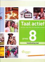 Taal Actief christelijke versie Handleiding Taal groep 8, Boeken, Verzenden, Nieuw