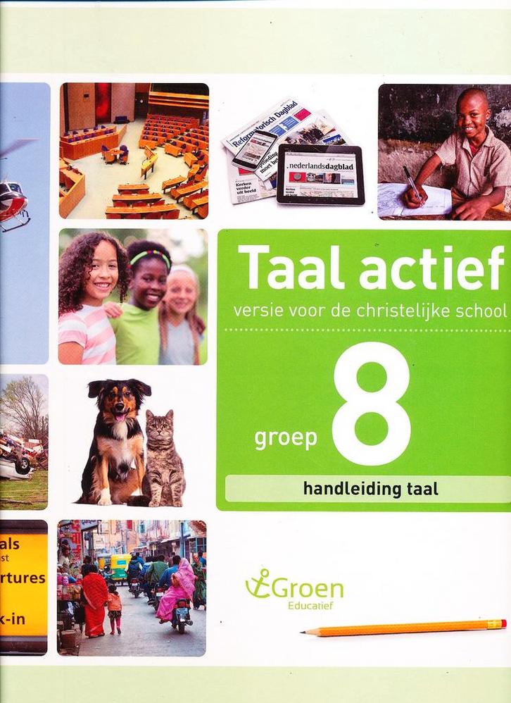 Taal Actief christelijke versie Handleiding Taal groep 8, Boeken, Schoolboeken, Nieuw, Verzenden
