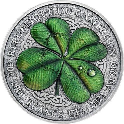 Kameroen. 2000 Francs 2022 Keep Your Luck - Antique Finish,, Postzegels en Munten, Munten | Europa | Niet-Euromunten