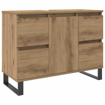 Badkamerkast 80cm Eiken - Retourdeal - 40% Korting! beschikbaar voor biedingen