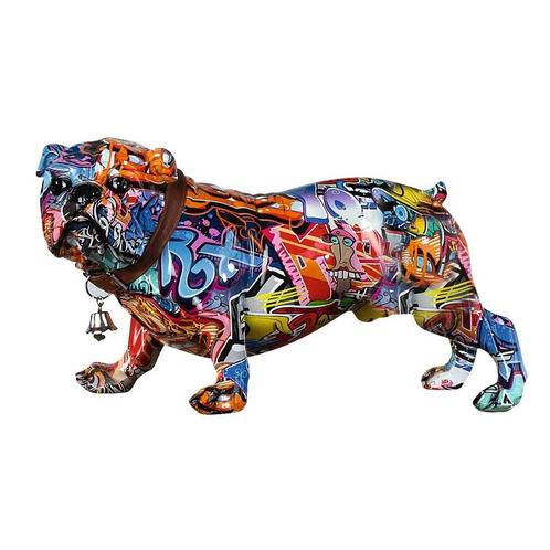 Poly Pug straatkunst staand, Huis en Inrichting, Woonaccessoires | Wanddecoraties, Nieuw, Verzenden