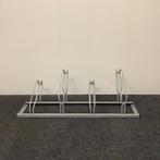 Fietsenrek voor 4 fietsen (bxd) 150x38 cm, metaal, Ophalen of Verzenden, Gebruikt