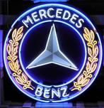 Mercedes-Benz Logo Neon Verlichting XL 100 x 100 cm, Verzamelen, Ophalen, Gebruikt