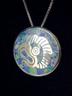 Sterling Zilver Ø 4.6 cm - Ketting met hanger, Antiek en Kunst