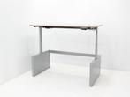 Zit-sta bureau Drentea - 160x80cm (bxd) - kersen havana -, Huis en Inrichting, Bureaus, Ophalen of Verzenden, Gebruikt