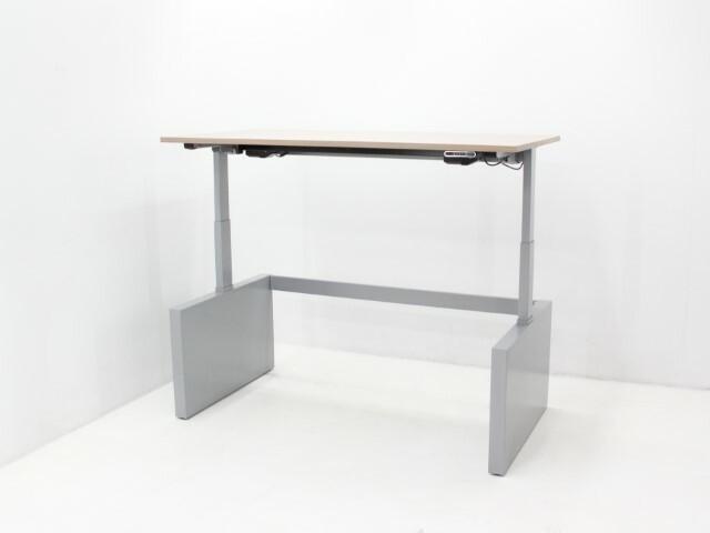 Zit-sta bureau Drentea - 160x80cm (bxd) - kersen havana -, Huis en Inrichting, Bureaus, Gebruikt, Ophalen of Verzenden