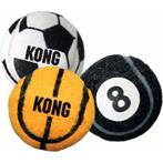 Kong Sportballen M 3 stuks, Dieren en Toebehoren, Honden-accessoires, Nieuw, Verzenden