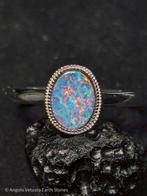 1,82 g - Adembenemende 925 zilveren ring, met natuurlijke