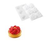 Silikomart Siliconenvorm & Taartring Set Bloem Ø8cm**, Hobby en Vrije tijd, Taarten en Cupcakes maken, Verzenden, Nieuw
