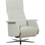 Leren relaxfauteuil Mojo - Toledo Misty (crème) - Small, Huis en Inrichting, Fauteuils, Nieuw, Ophalen of Verzenden, 50 tot 75 cm