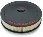 14 inch Luchtfilter zwart, met Chevrolet logo, Nieuw, Amerikaanse onderdelen, Verzenden