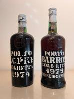 1974 Kopke & 1979 Barros - Colheita Port -  Douro  - 2, Nieuw