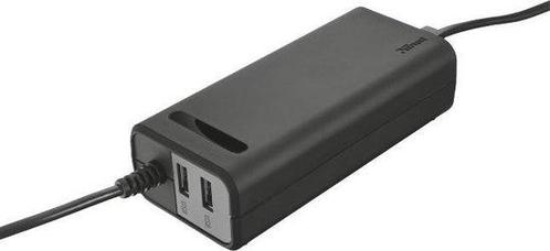 Trust universele laptop adapter met 2 USB poorten  90W, Computers en Software, Windows Laptops, Verzenden