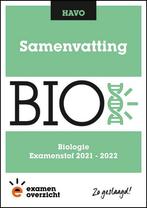 ExamenOverzicht - Samenvatting Biologie HAVO 9789493190801, Boeken, Schoolboeken, Verzenden, Gelezen, ExamenOverzicht