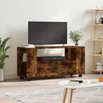 vidaXL Tv-meubel 102x34,5x43 cm bewerkt hout gerookt, Huis en Inrichting, Kasten | Televisiemeubels, 100 tot 150 cm, Verzenden