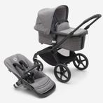 Bugaboo Fox 5 black chassis grey melange nieuw in doos, Kinderwagen, Nieuw, Bugaboo, Ophalen of Verzenden