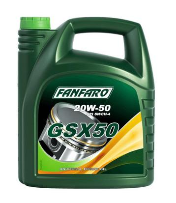 Fanfaro GSX-50 20W50 Minerale Motorolie - 5 Liter beschikbaar voor biedingen