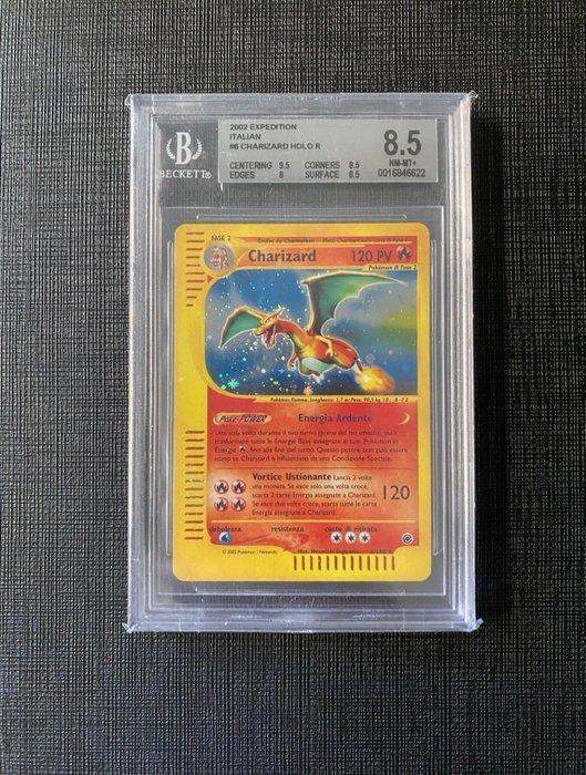 Pokémon - 1 Graded card - Charizard 6/165 - Beckett 8.5, Hobby en Vrije tijd, Verzamelkaartspellen | Pokémon
