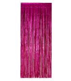 Fuchsia Deurgordijn Folie 2,4m, Verzenden, Nieuw