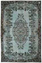 Turquoise Vintage - Vloerkleed - 280 cm - 165 cm - met