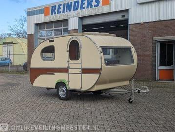 Oldtimer caravan Mostard, Yvonne beschikbaar voor biedingen