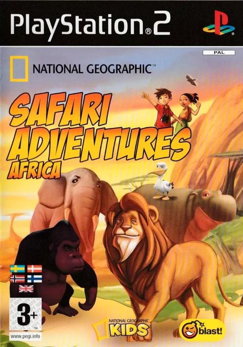 Playstation 2 National Geographic Safari Adventures Africa (, Spelcomputers en Games, Games | Sony PlayStation 2, Nieuw, Verzenden