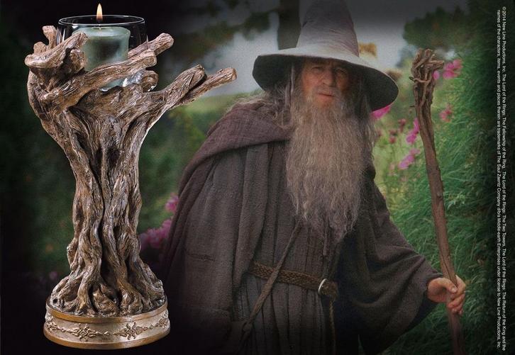 Lord of the Rings Gandalf the Grey Kaarshouder 23 cm, Verzamelen, Lord of the Rings, Nieuw, Ophalen of Verzenden