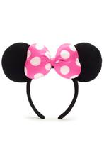 Haarband Mouse Roze Grote Strik Polkadots Diadeem Minny Muis, Kleding | Dames, Carnavalskleding en Feestkleding, Ophalen of Verzenden
