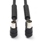 Coax kabel - Nedis - 3 meter, Computers en Software, Verzenden, Nieuw