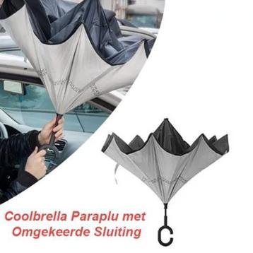 Coolbrella Paraplu met Omgekeerde Sluiting beschikbaar voor biedingen