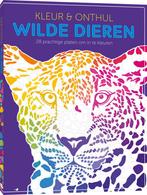 Boek: Kleur & Onthul: Wilde dieren - (als nieuw), Boeken, Verzenden, Zo goed als nieuw