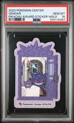 Pikachu Award Delivery! Sticker – Gengar (2023) PSA 10, Hobby en Vrije tijd, Verzamelkaartspellen | Pokémon, Ophalen of Verzenden
